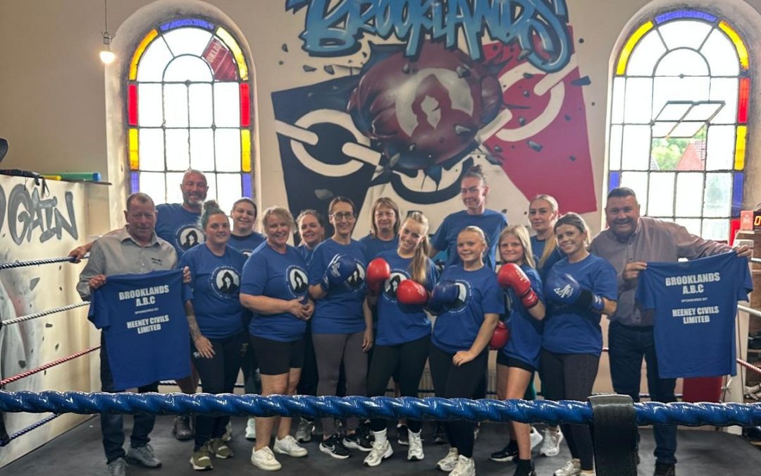 Heeney Civils Steps Into the Corner for Brooklands ABC with Sponsorship to Support Grassroots Boxing